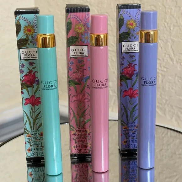 Gucci Flora Set Gorgeous Jasmine Gorgeous Magnolia & Gorgeous Gardenia EDP - Picture 3 of 15